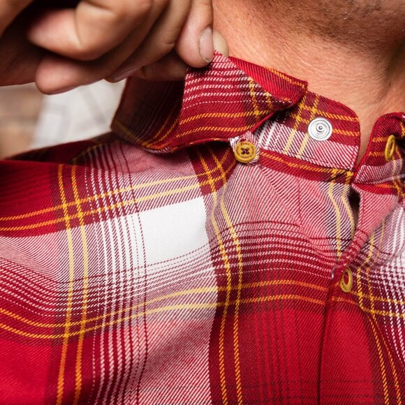 DIXXON Flannel NOEL Christmas Flannel Shirt - Men's M - Picture 4 of 12